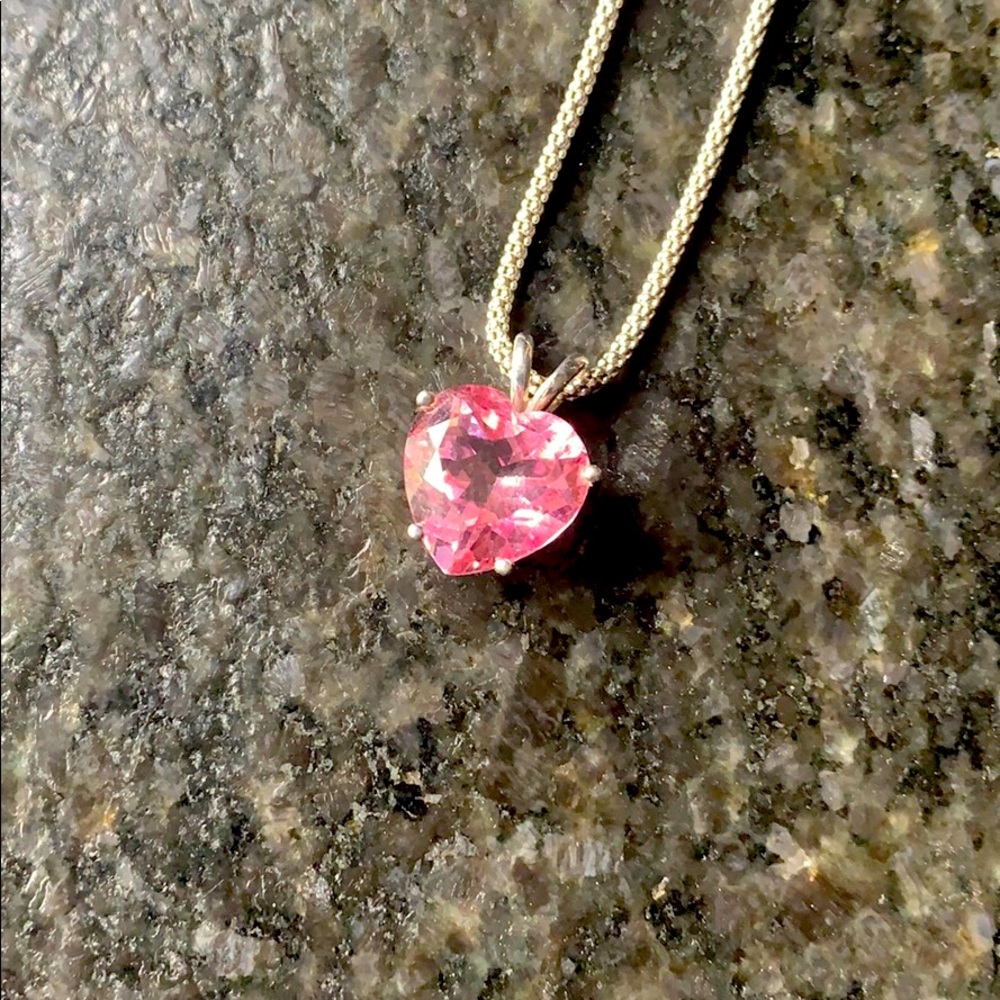 Pink Heart necklace